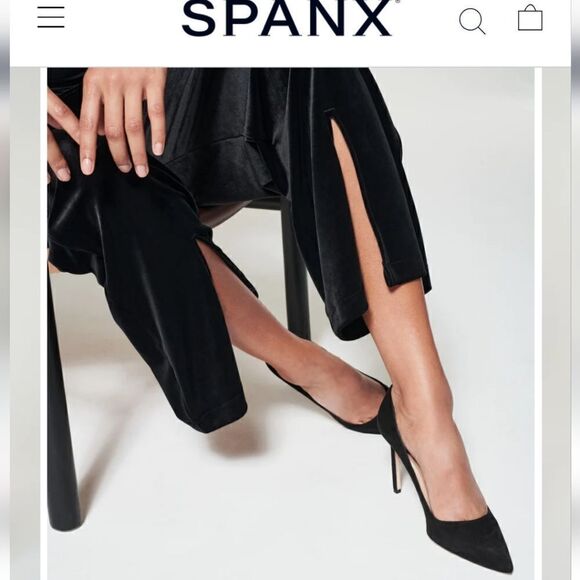 SPANX Velvet Split Hem Wide Leg Pant new with tags  2xT - Picture 10 of 15